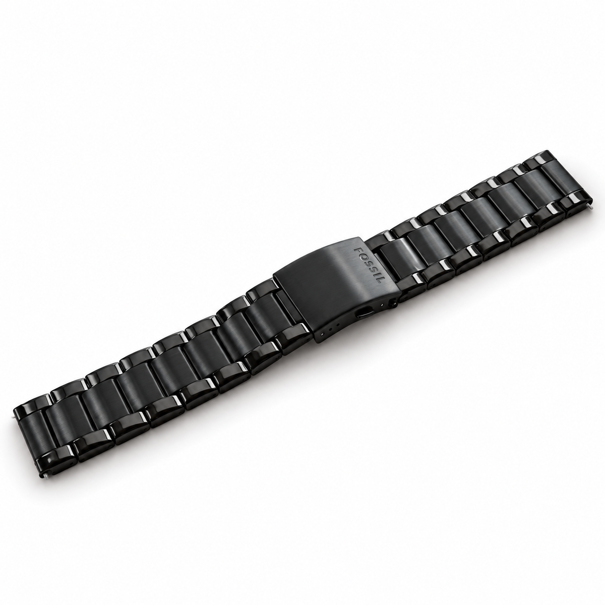 PULSO PARA RELOJ FOSSIL ACERO PAVONADO MEDIDA 24MM
