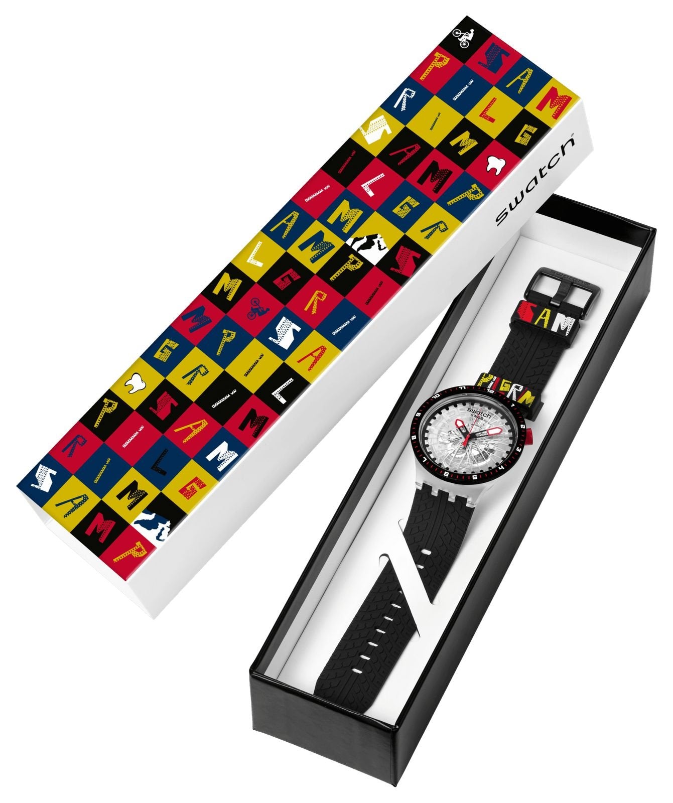 RELOJ SWATCH SB05K103 SILICONA THE PILGRIM