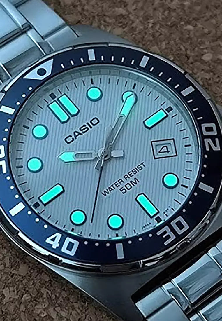 RELOJ CASIO MTD-135D-7AVDF ACERO