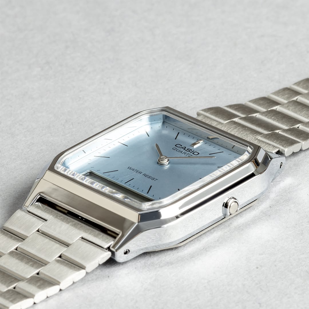 RELOJ CASIO AQ-230A-2A1 DOBLE HORA UNISEX