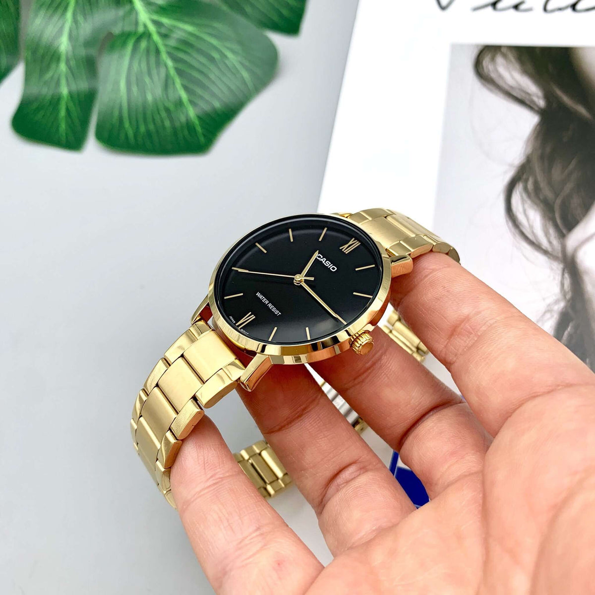 RELOJ CASIO LTP-VT01G-1B ACERO