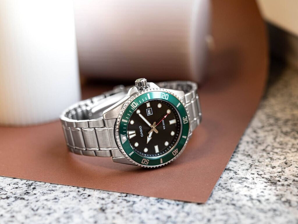 RELOJ CASIO MDV-107D-3A ACERO