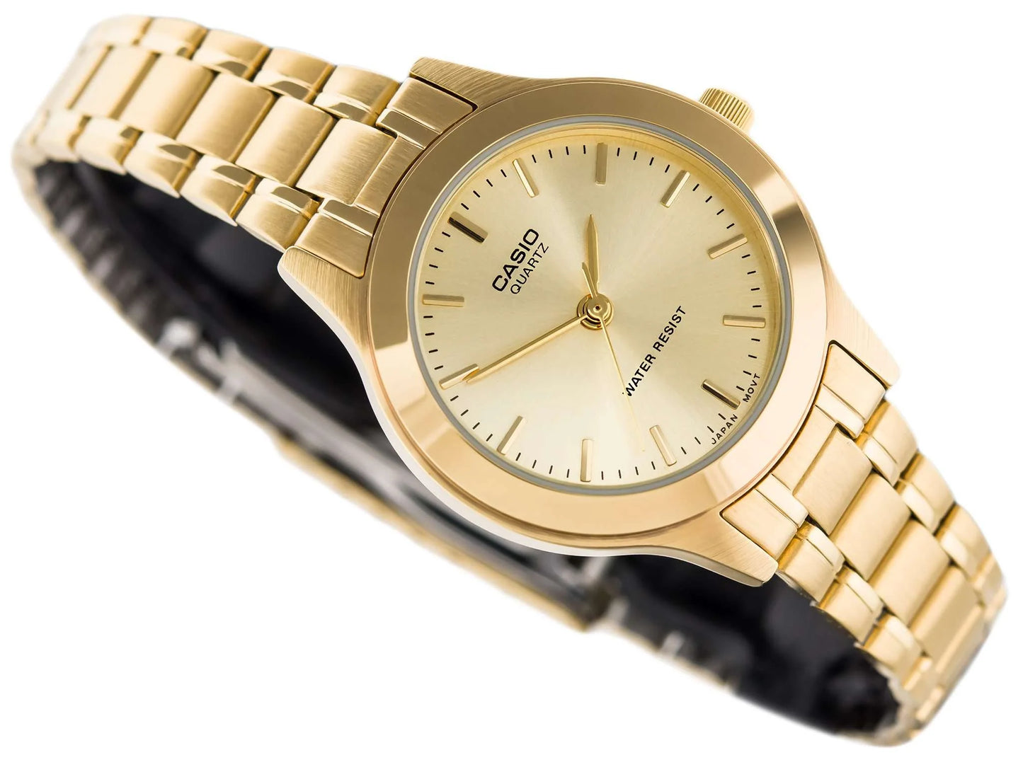 RELOJ CASIO ACERO DAMA DORADO LTP-1128N-9A 100% ORIGINAL