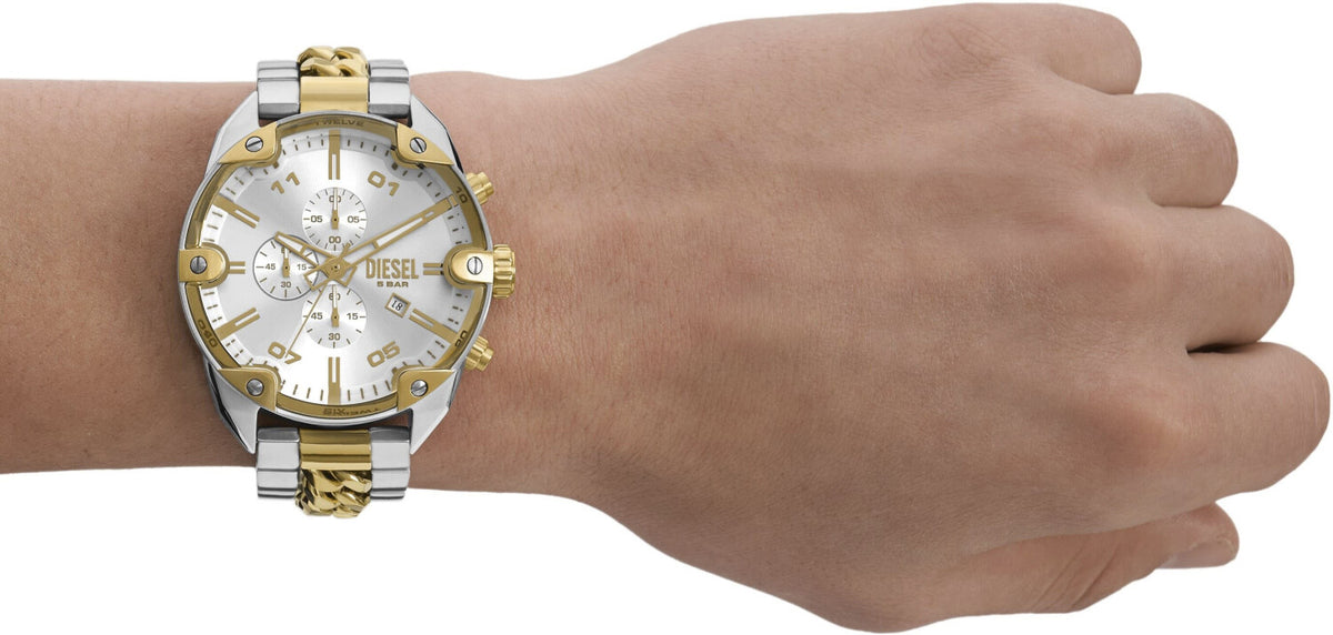 RELOJ DIESEL DZ4629 SPIKED BICOLOR