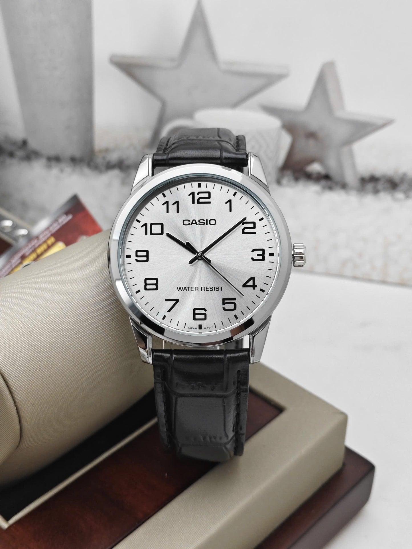 RELOJ CASIO CLASICO MTP-V001L-7B CUERO