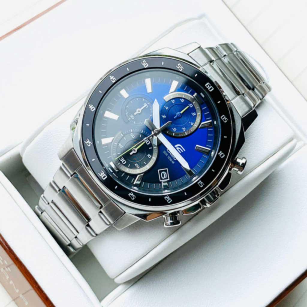 RELOJ CASIO EDIFICE EFV-600D-2A ACERO