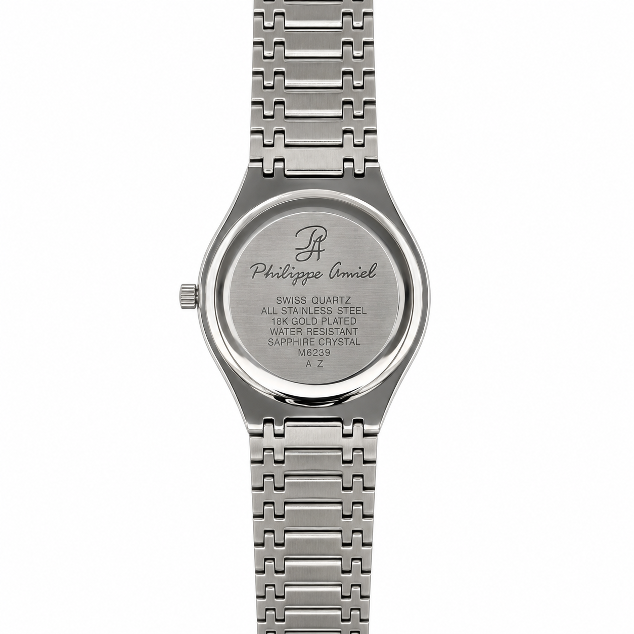 Philippe Amiel M6239 AZ Reloj para Hombre Acero Inoxidable Bicolor Oro Rosa
