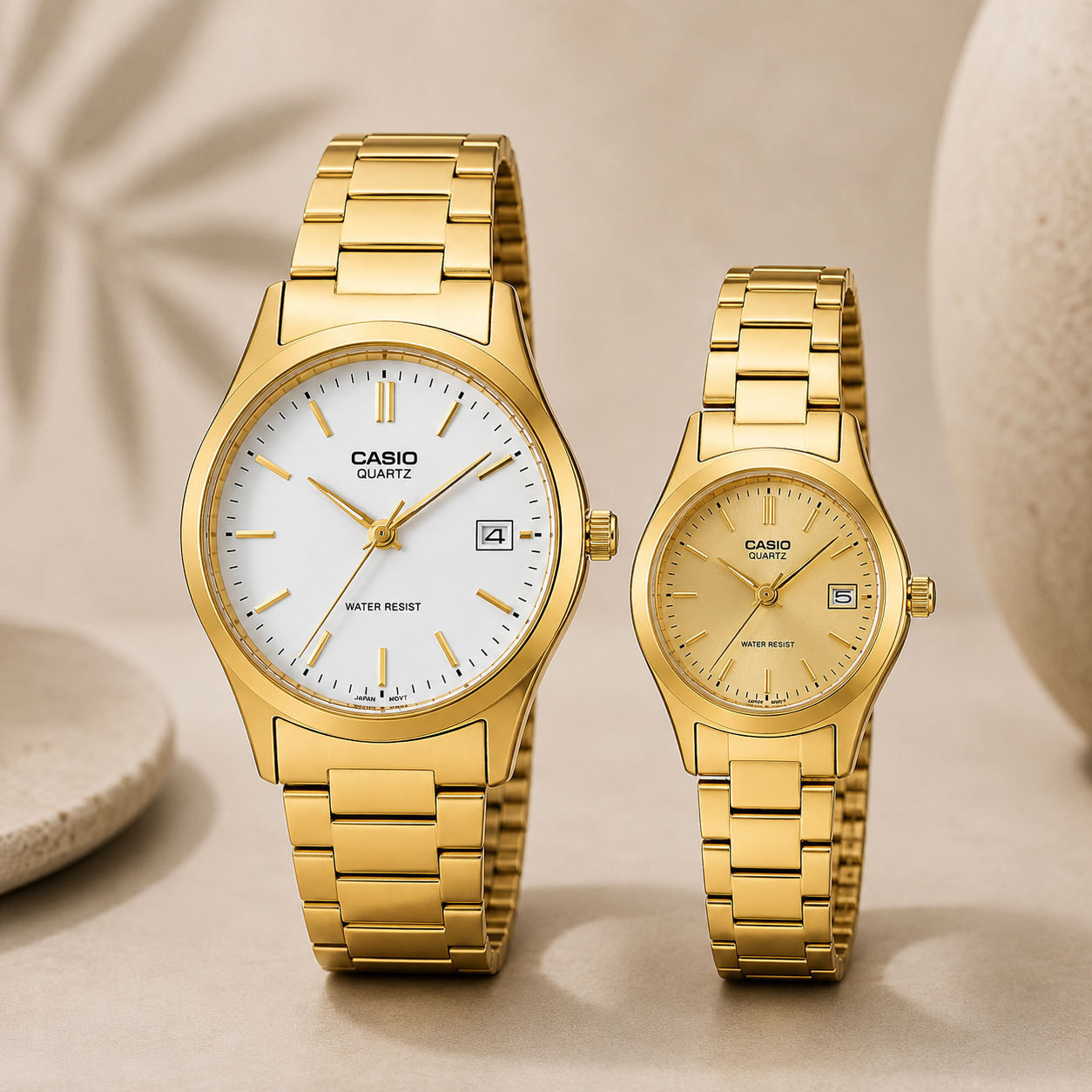 PAREJA PARA RELOJES CASIO 1170N-7A ACERO