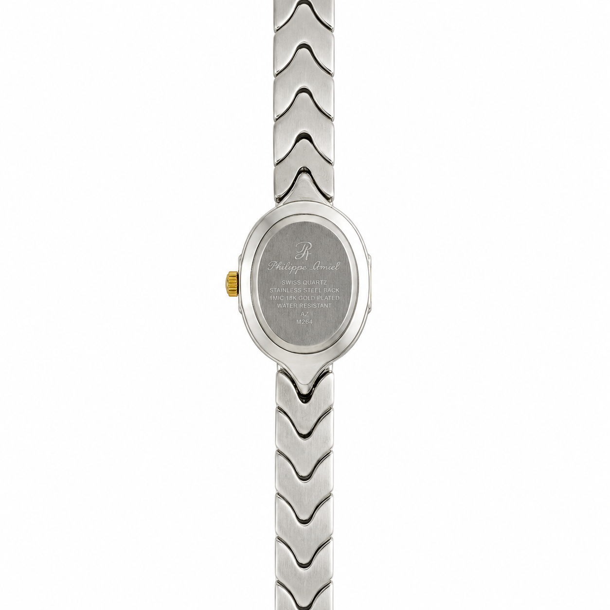 Philippe Amiel M1258 AZ Reloj para Mujer Bicolor Azul Acero Inoxidable