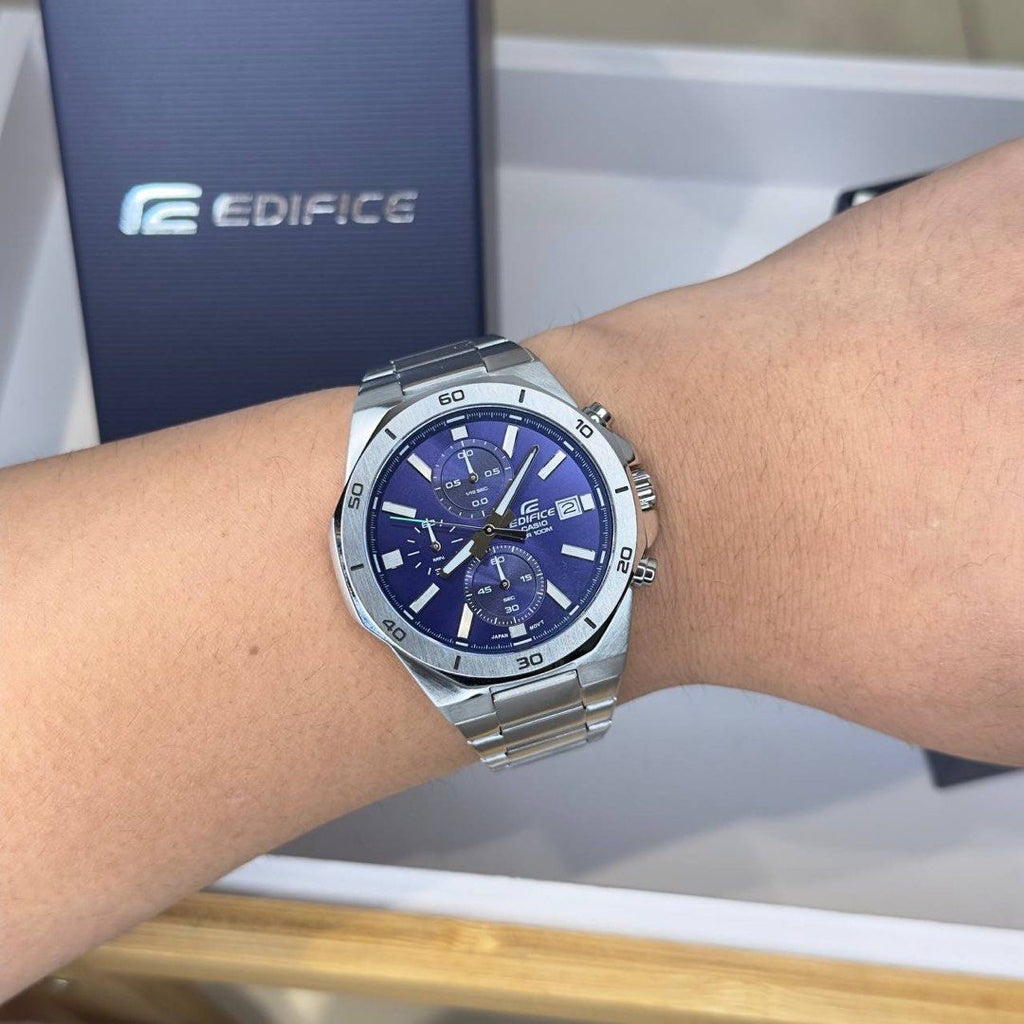 RELOJ CASIO EDIFICE EFV-640D-2A ACERO