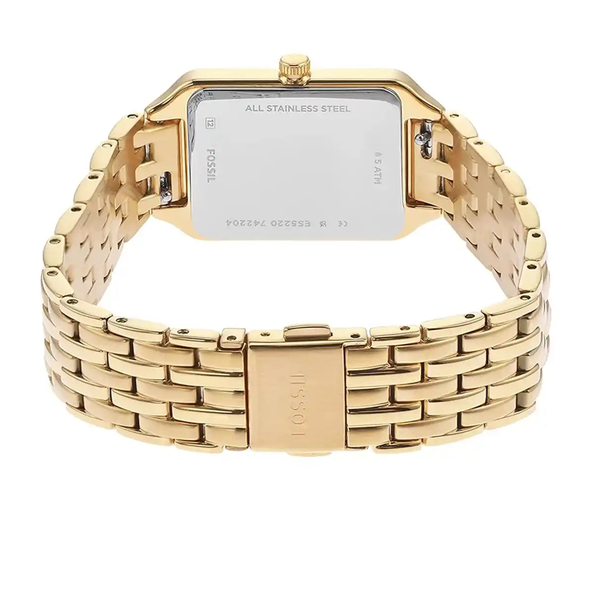 RELOJ FOSSIL ES5220 RAQUEL DAMA ACERO DORADO