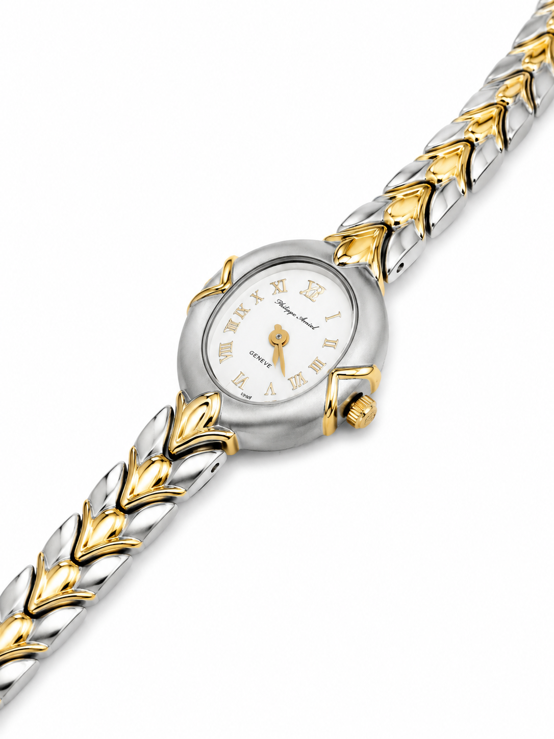 Philippe Amiel F362 AZ Reloj para Mujer Bicolor Acero Inoxidable