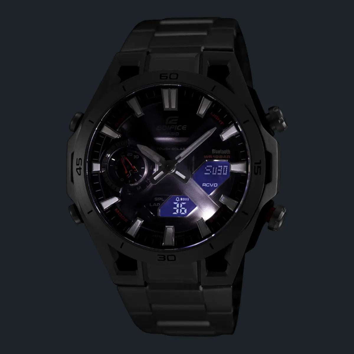 RELOJ CASIO EDIFICE ECB-2300D-1A BLUETOOTH