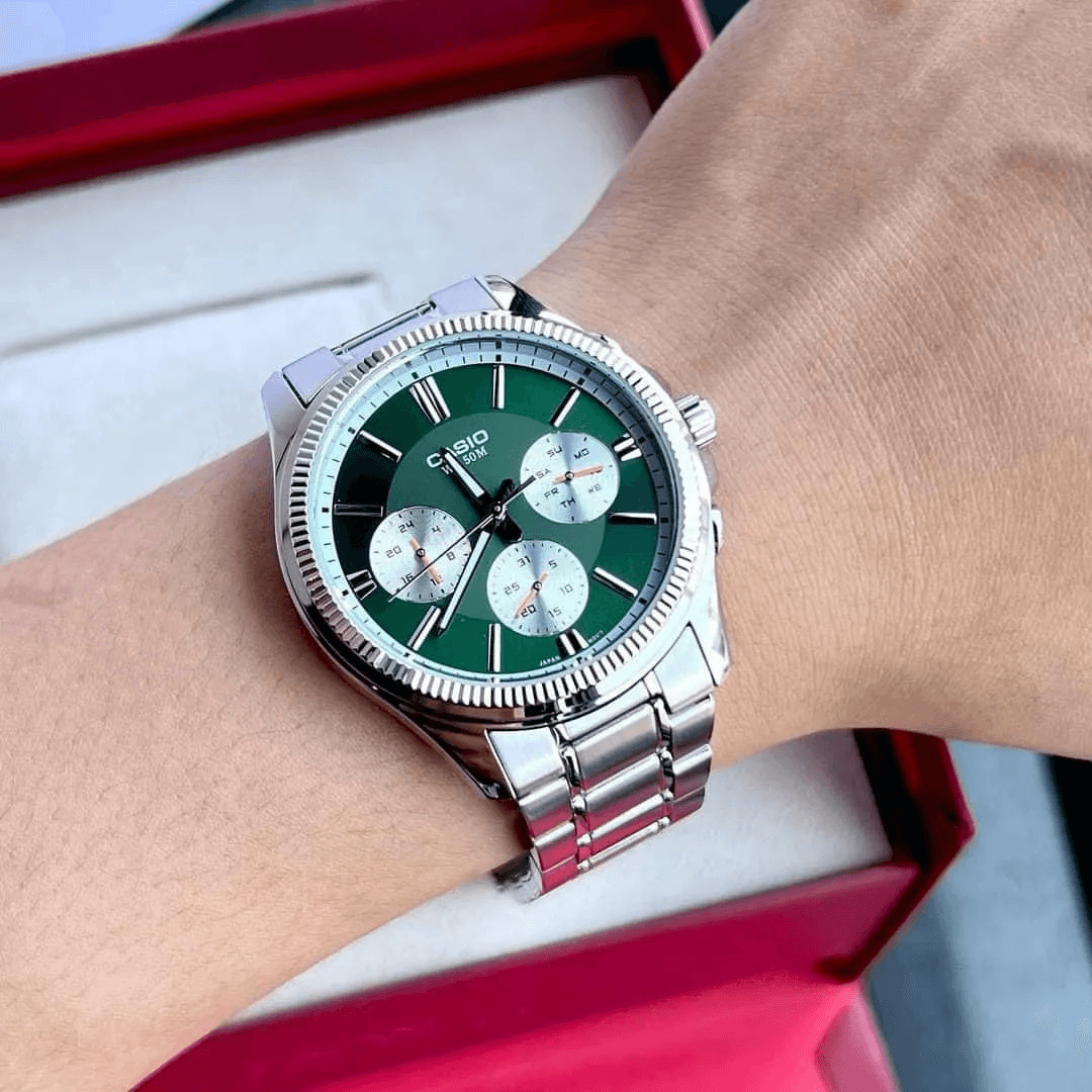 RELOJ CASIO MTP-1375D-3A ACERO