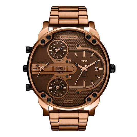 RELOJ DIESEL MR.DADDY SLIM DZ7493 ACERO