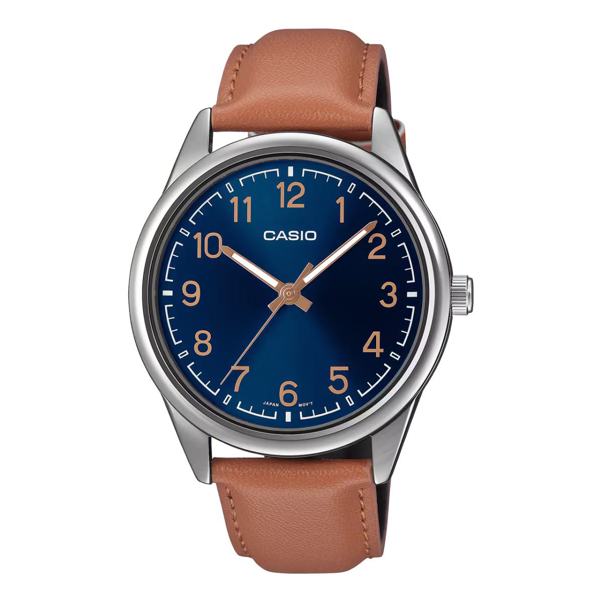 RELOJ CASIO MTP-V005L-2B4 CUERO