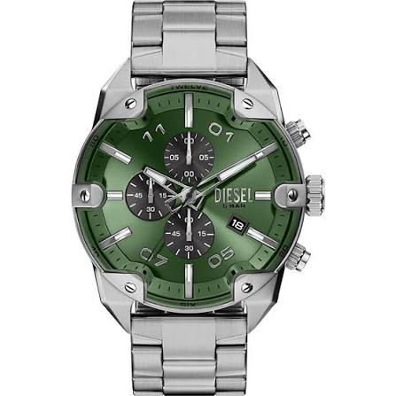 RELOJ DIESEL SPIKED DZ4712 ACERO