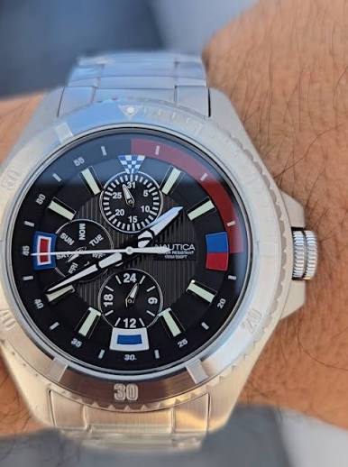 RELOJ NAUTICA NAPLWF504 ACERO
