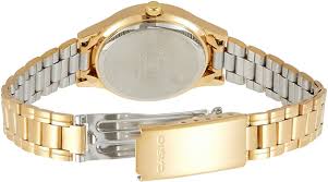 RELOJ CASIO ACERO DAMA DORADO LTP-1128N-9A 100% ORIGINAL