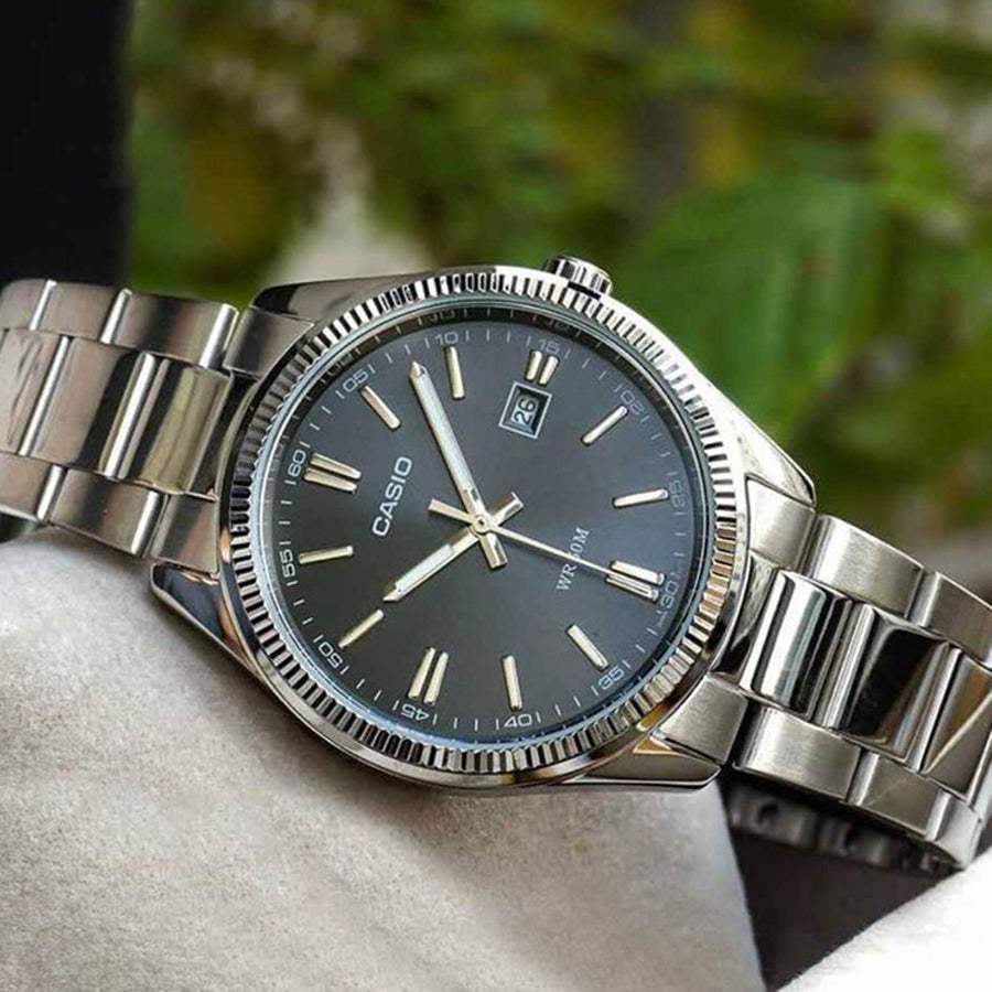 PAREJA DE RELOJES CASIO 1302PD-1A ACERO
