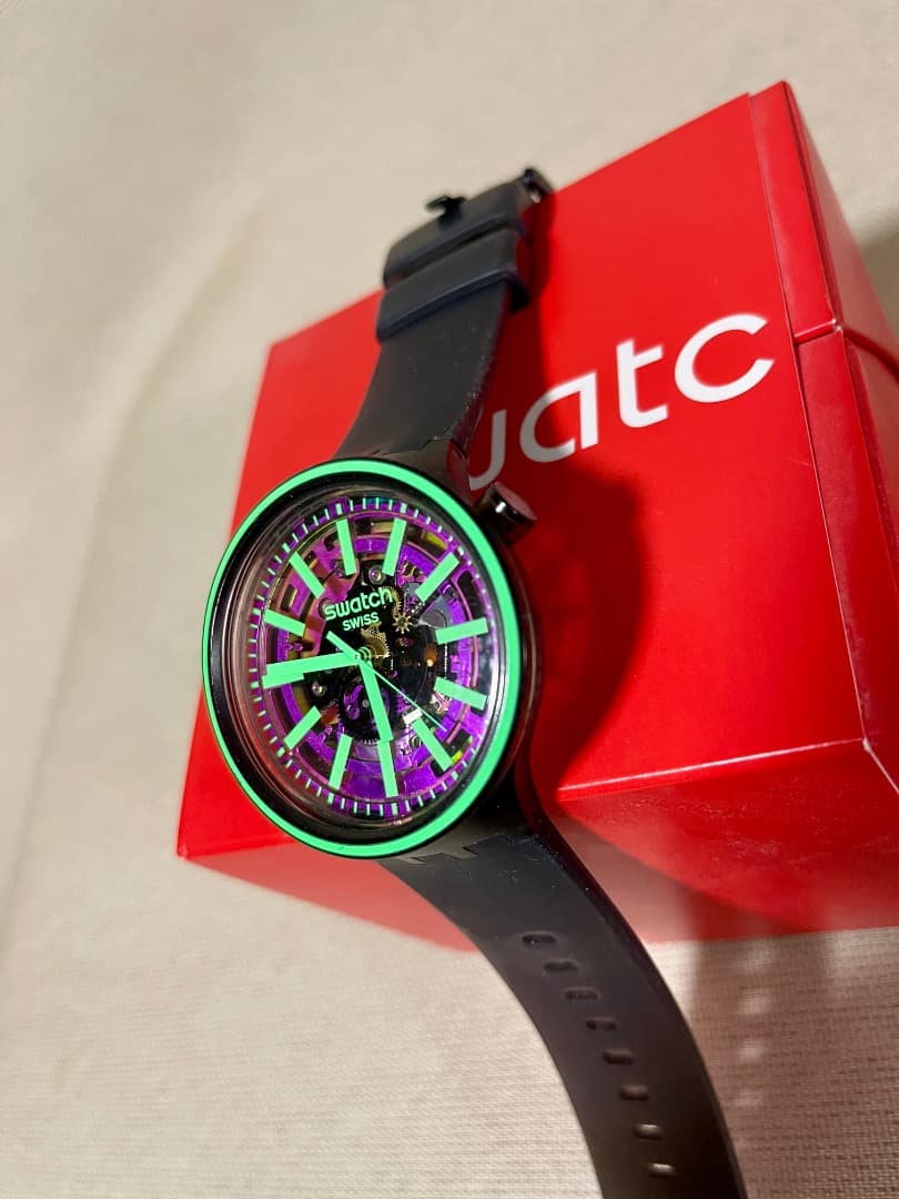 RELOJ SWATCH BIG BOLD SO27B113 PINK TASTE