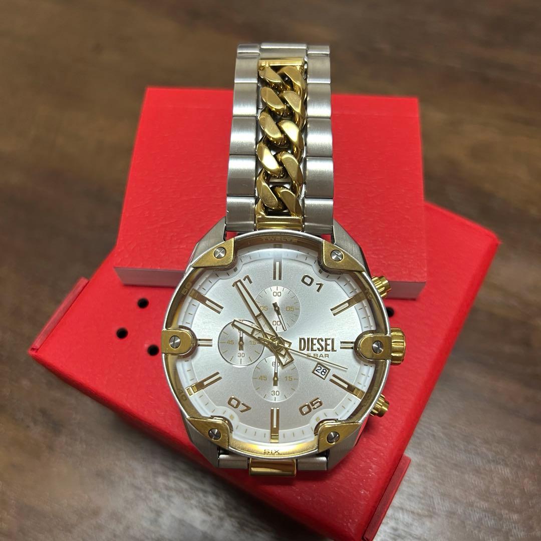 RELOJ DIESEL DZ4629 SPIKED BICOLOR