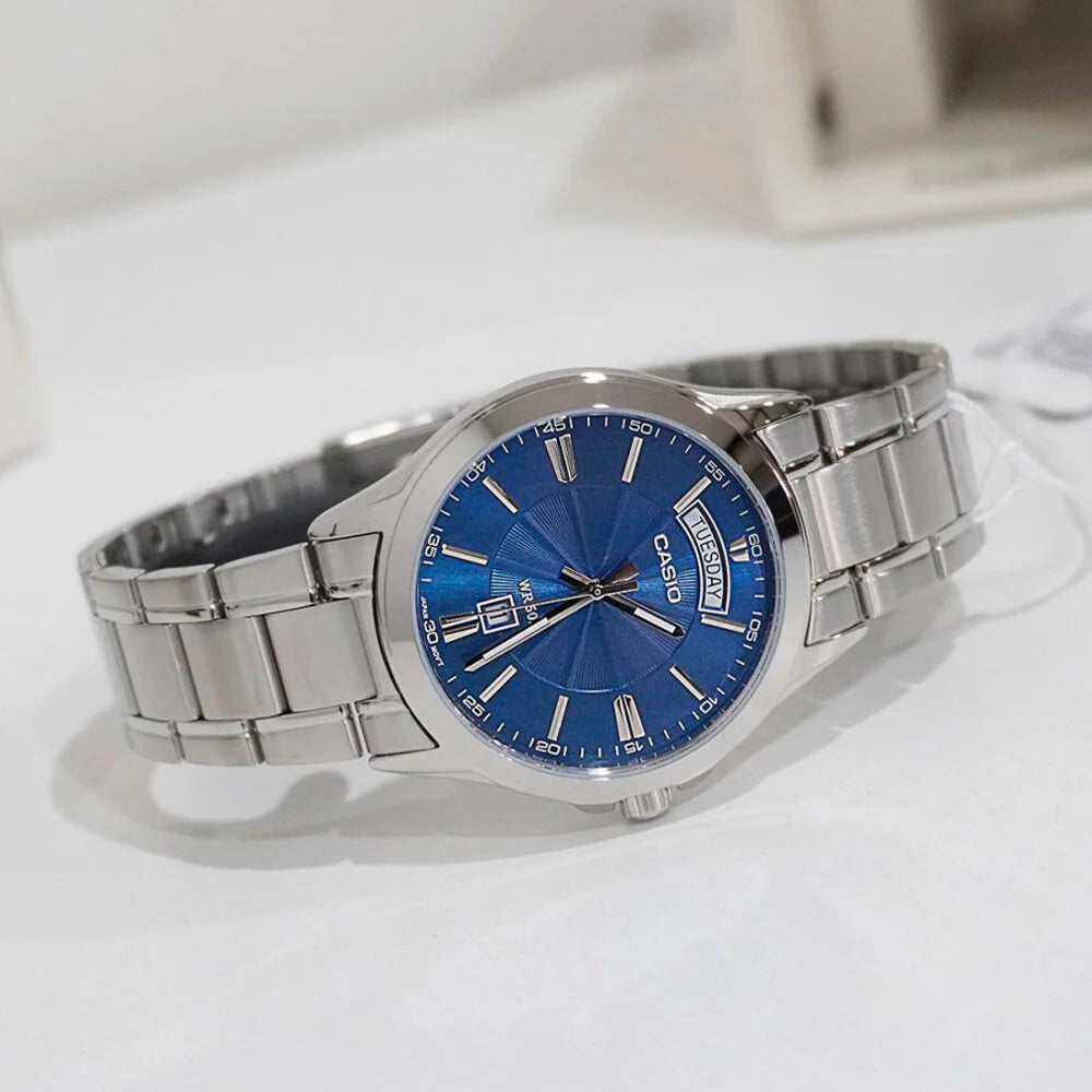 RELOJ CASIO MTP-1381D-2A ACERO