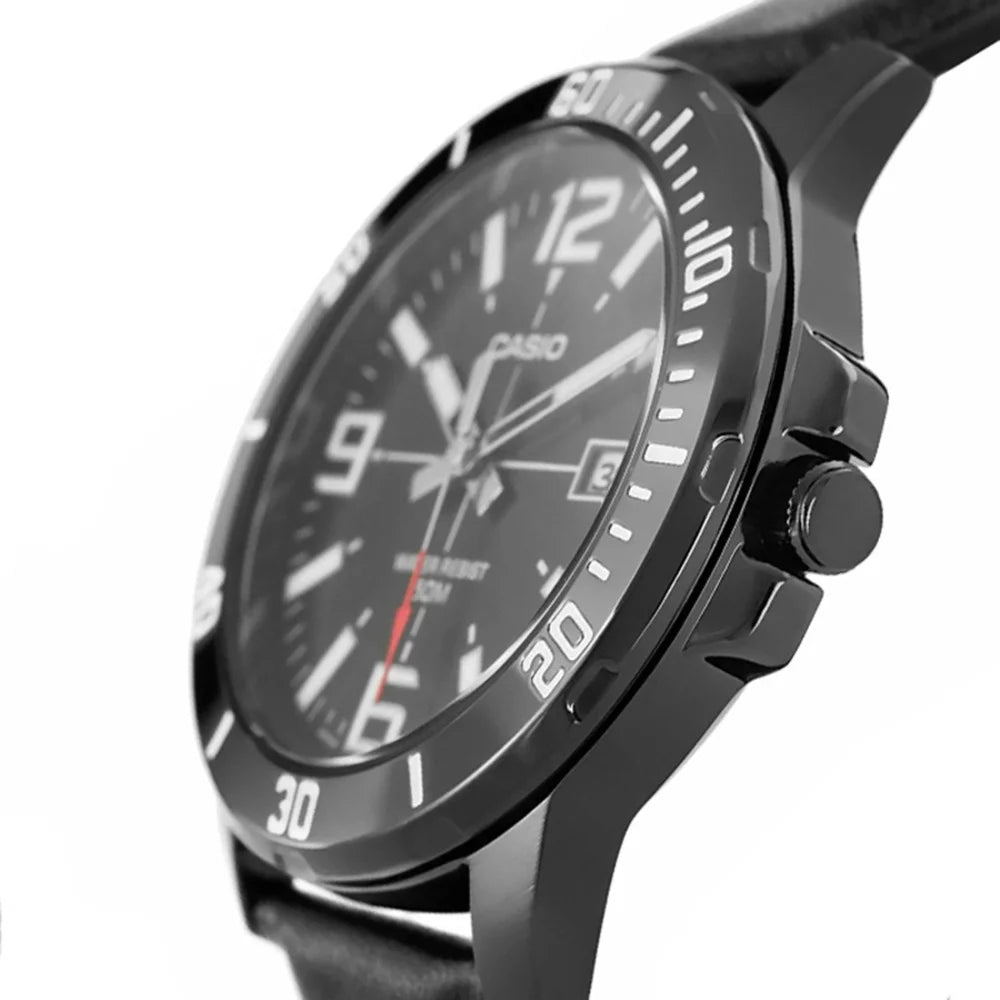 RELOJ CASIO MTP-VD01BL-1B CUERO
