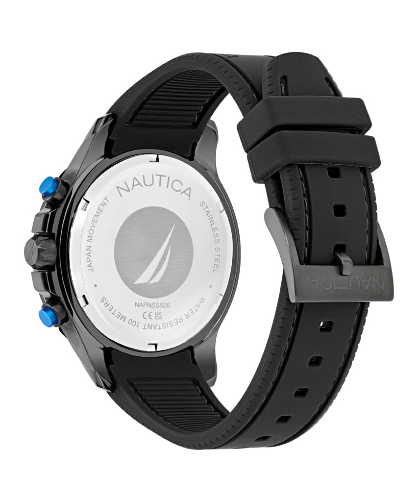 RELOJ NAUTICA CABALLERO SILICONA NAPNSS506 DOBLE PULSO
