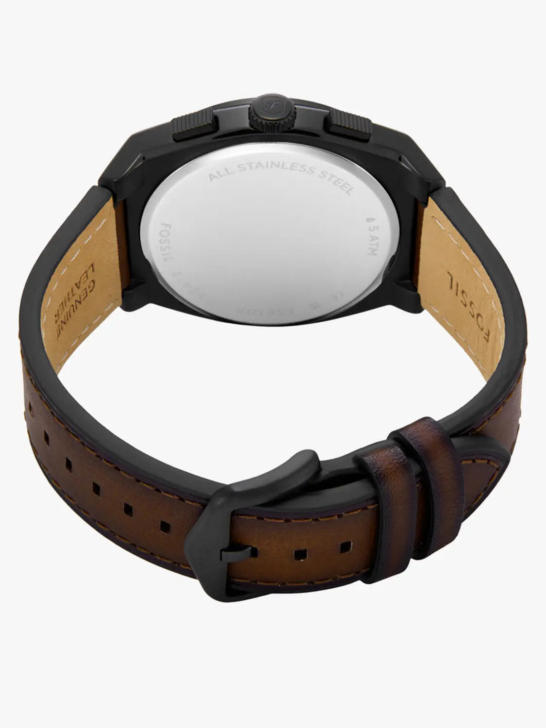 RELOJ FOSSIL FS6108 CUERO MARRON