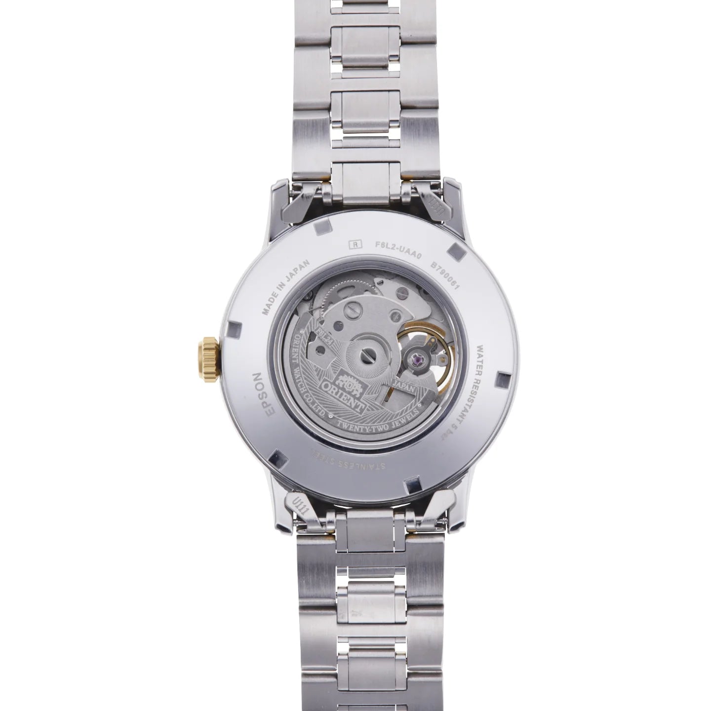 RELOJ ORIENT CLASICO RA-AS0007S SOL Y LUNA ACERO