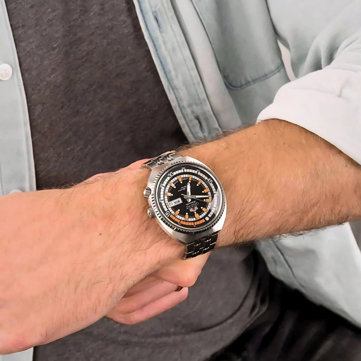 RELOJ ORIENT NEO CLASIC RA-AA0E05B ACERO