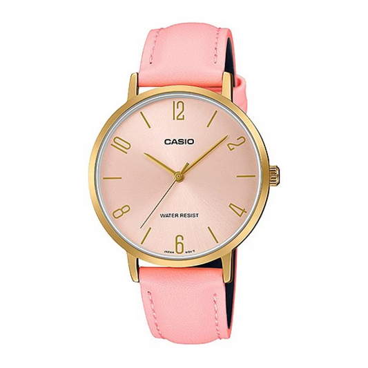 RELOJ CASIO LTP-VT01GL-4B DAMA CUERO