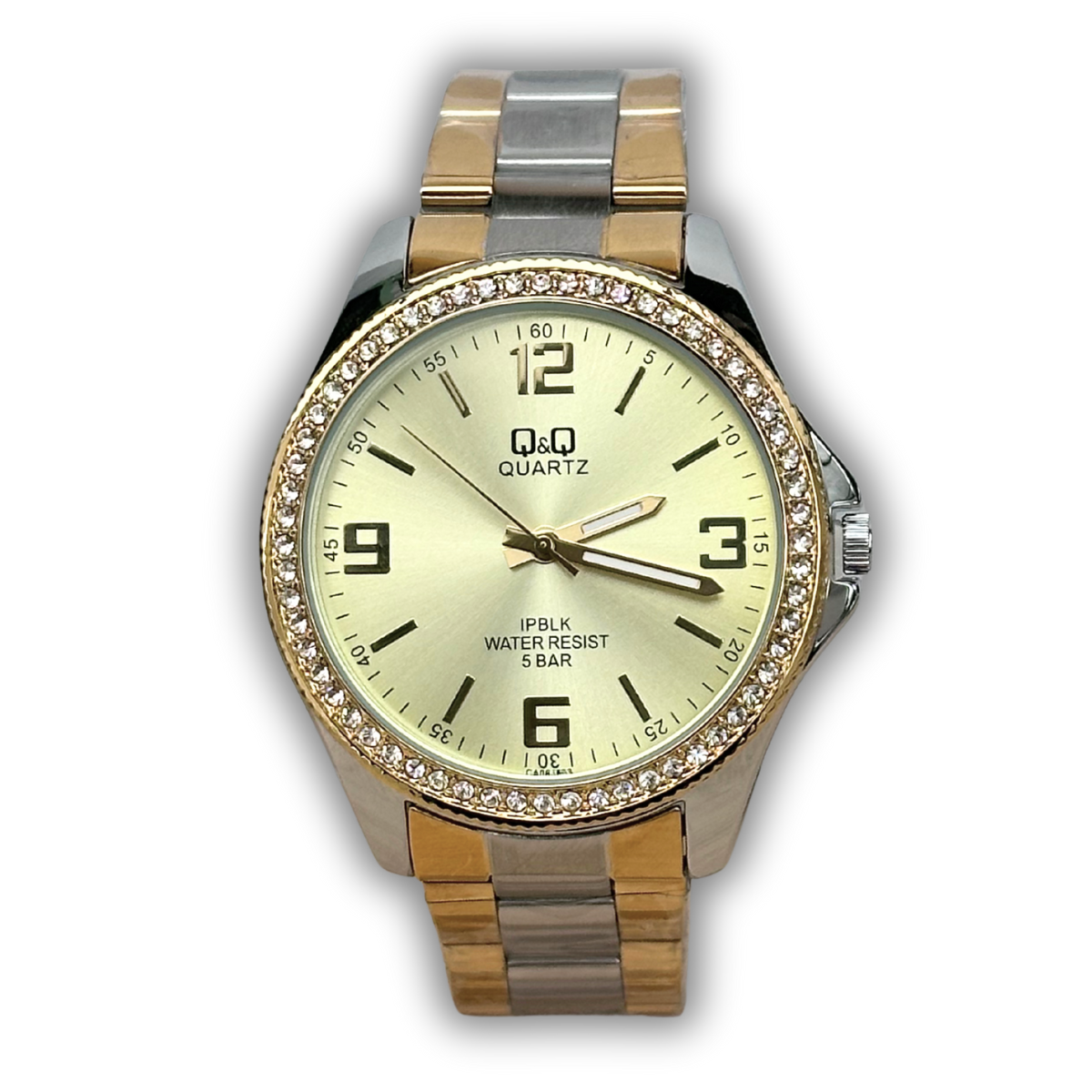 RELOJ Q&Q PREMIUM PIEDRAS DAMA