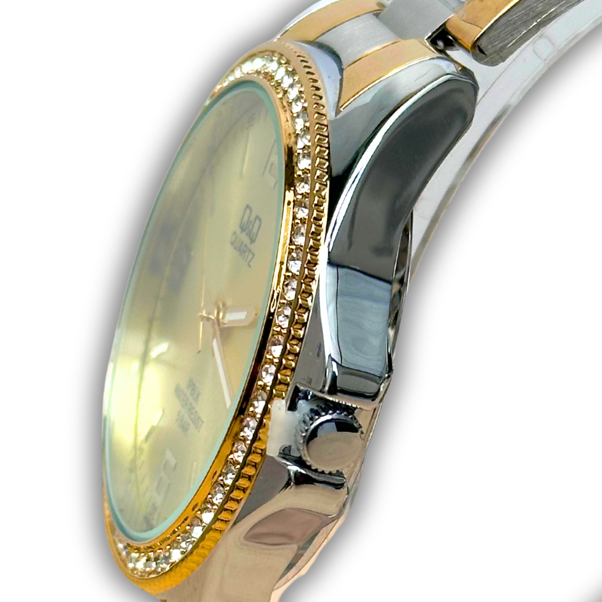 RELOJ Q&Q PREMIUM PIEDRAS DAMA