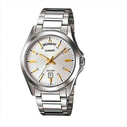 RELOJ CASIO MTP-1370D-7A2 ACERO PLATEADO