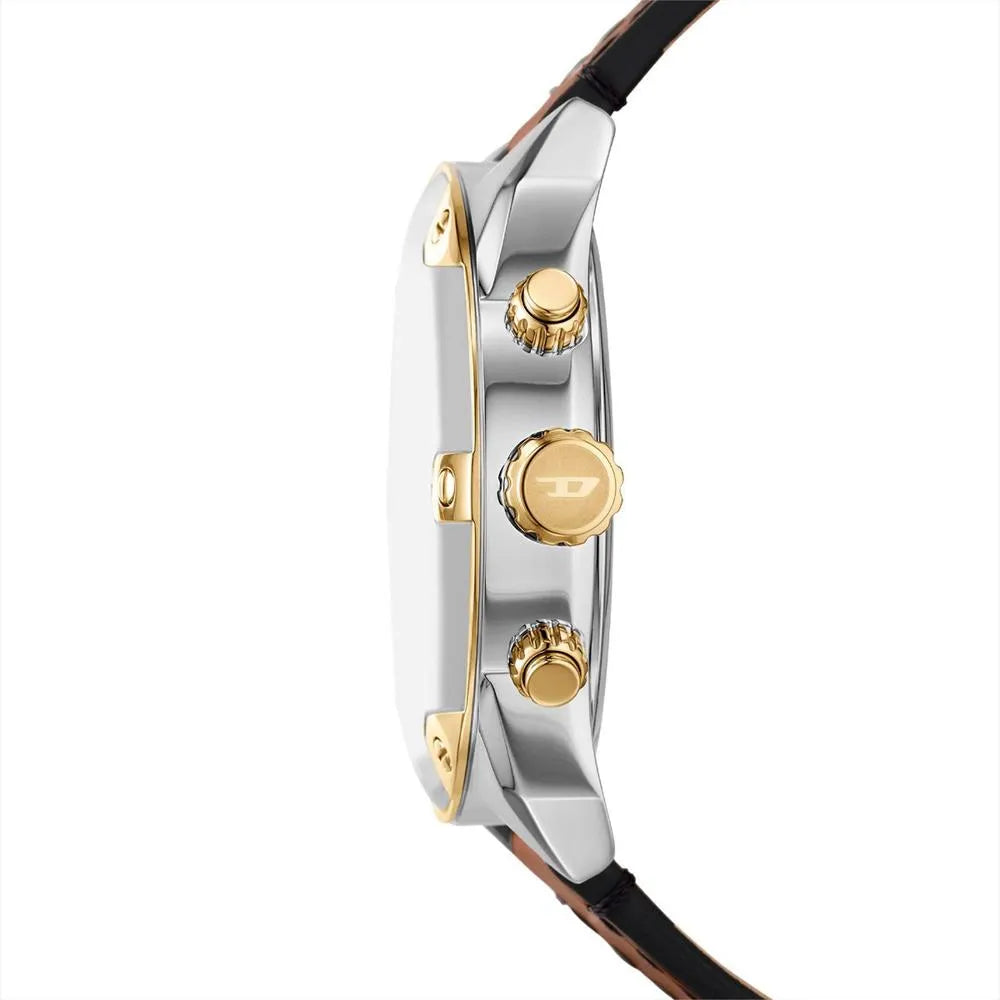 RELOJ DIESEL SPIKED DZ4665 CUERO MARRÓN
