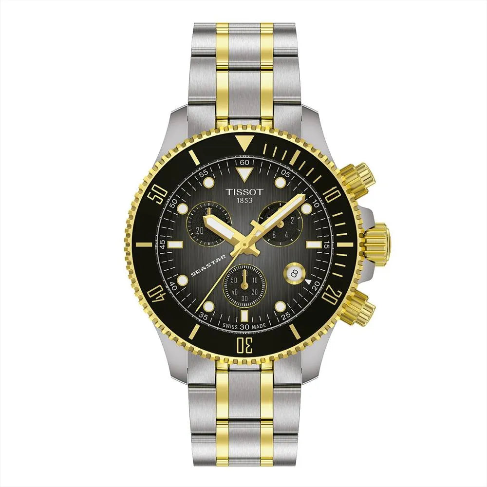 RELOJ TISSOT T1202172206100 ACERO BICOLOR