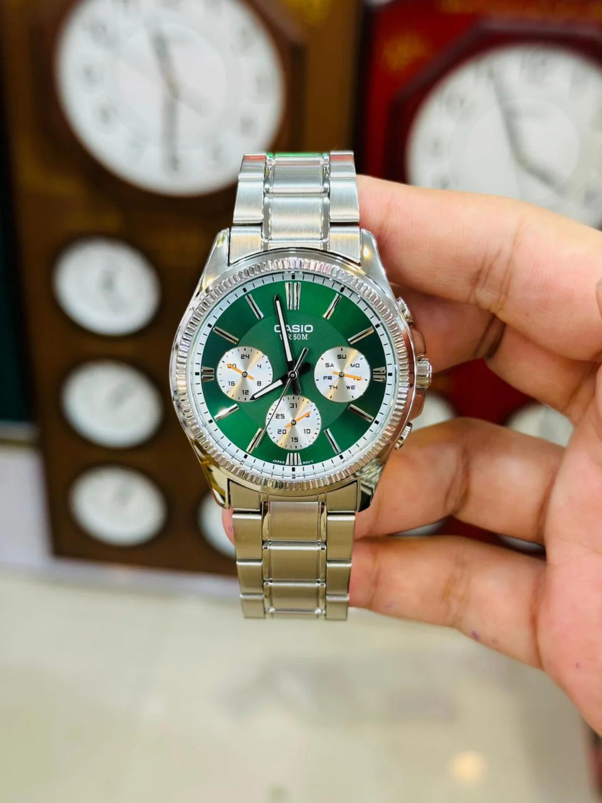 RELOJ CASIO MTP-1375D-3A ACERO