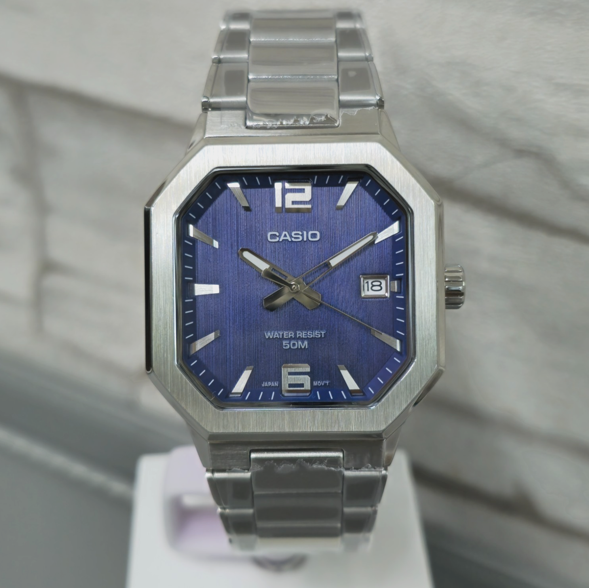 RELOJ CASIO MTP-B195D-2A ACERO