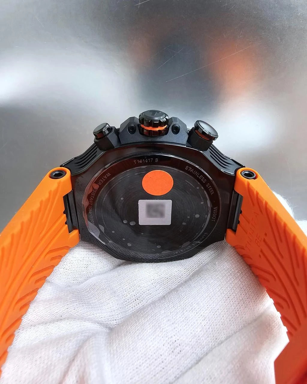 RELOJ TISSOT T-RACE T141.417.37.051.02 NARANJA