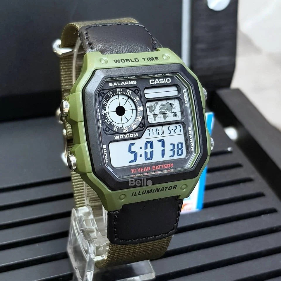 RELOJ CASIO AE 1200WHB 3BV DIGITAL