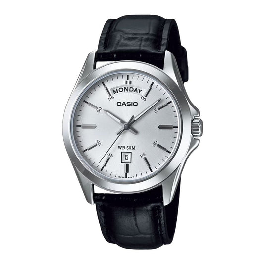 RELOJ CASIO MTP-1370L-7A CUERO