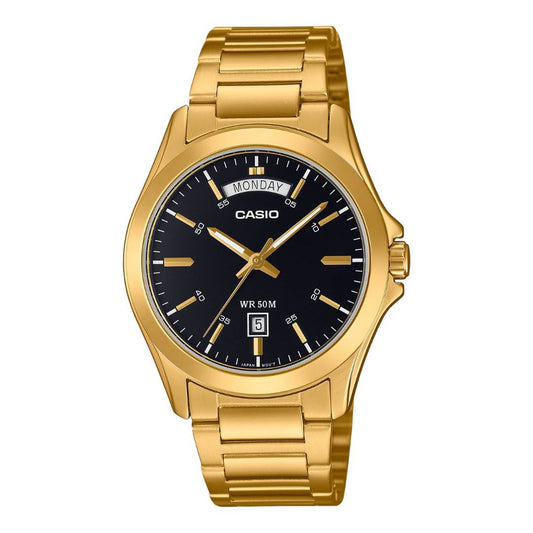 RELOJ CASIO MTP-1370G-1A ACERO DORADO
