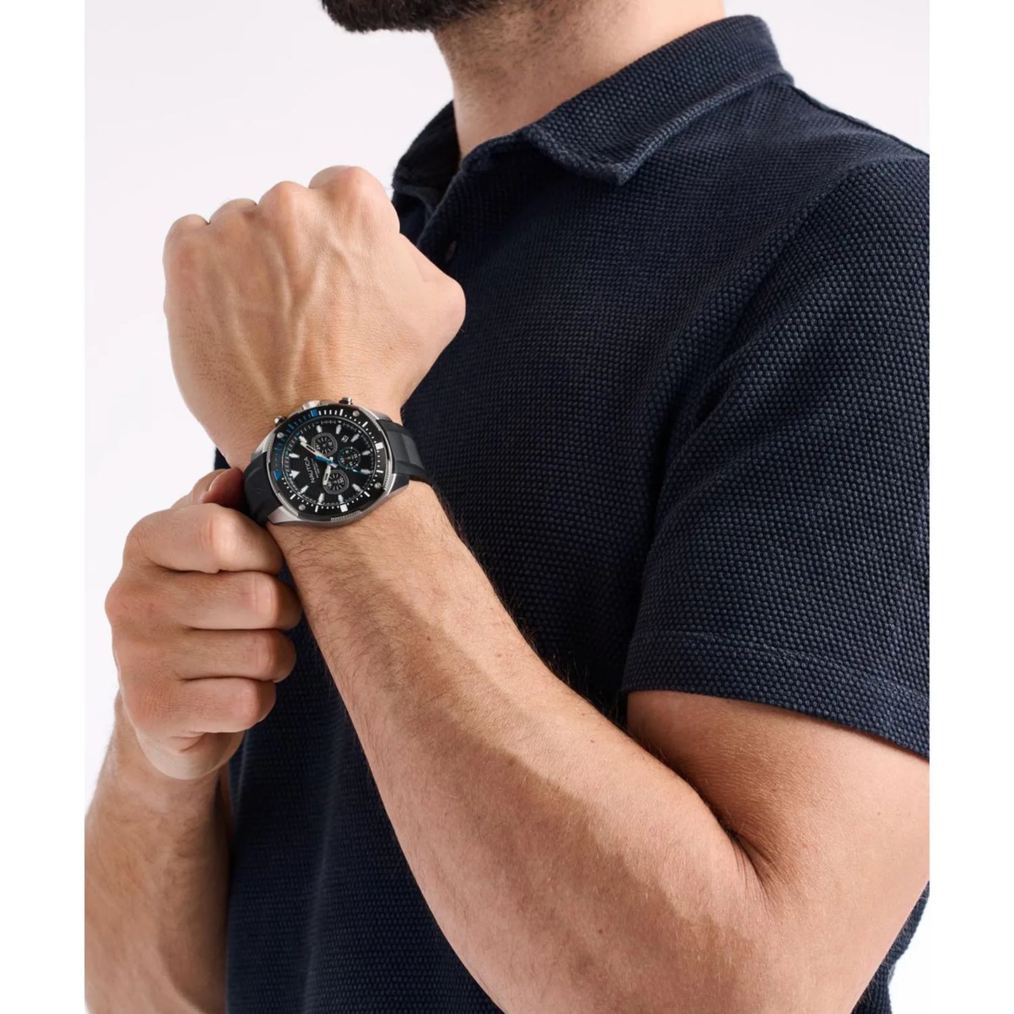 RELOJ GUESS NAPBSF501  SILICONA