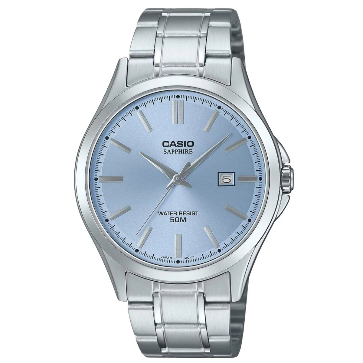 RELOJ CASIO MTS-115D-2A2 ACERO TIFFANY