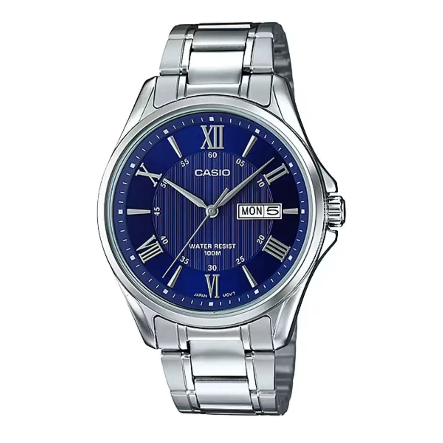 RELOJ CASIO MTP-1384D-2A ACERO