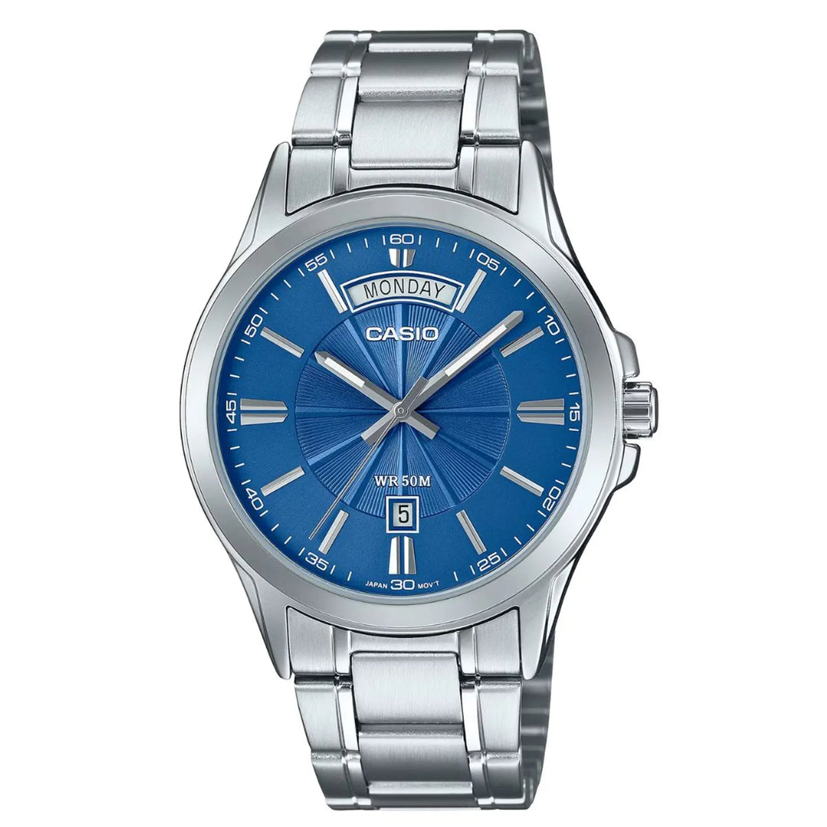 RELOJ CASIO MTP-1381D-2A ACERO