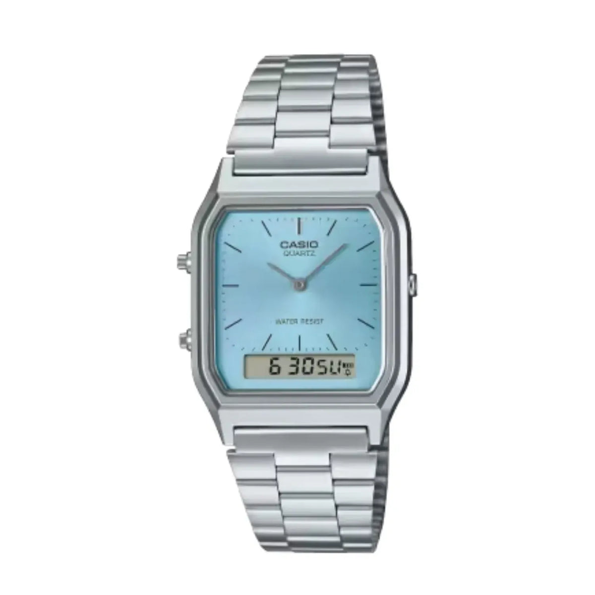 RELOJ CASIO AQ-230A-2A1 DOBLE HORA UNISEX