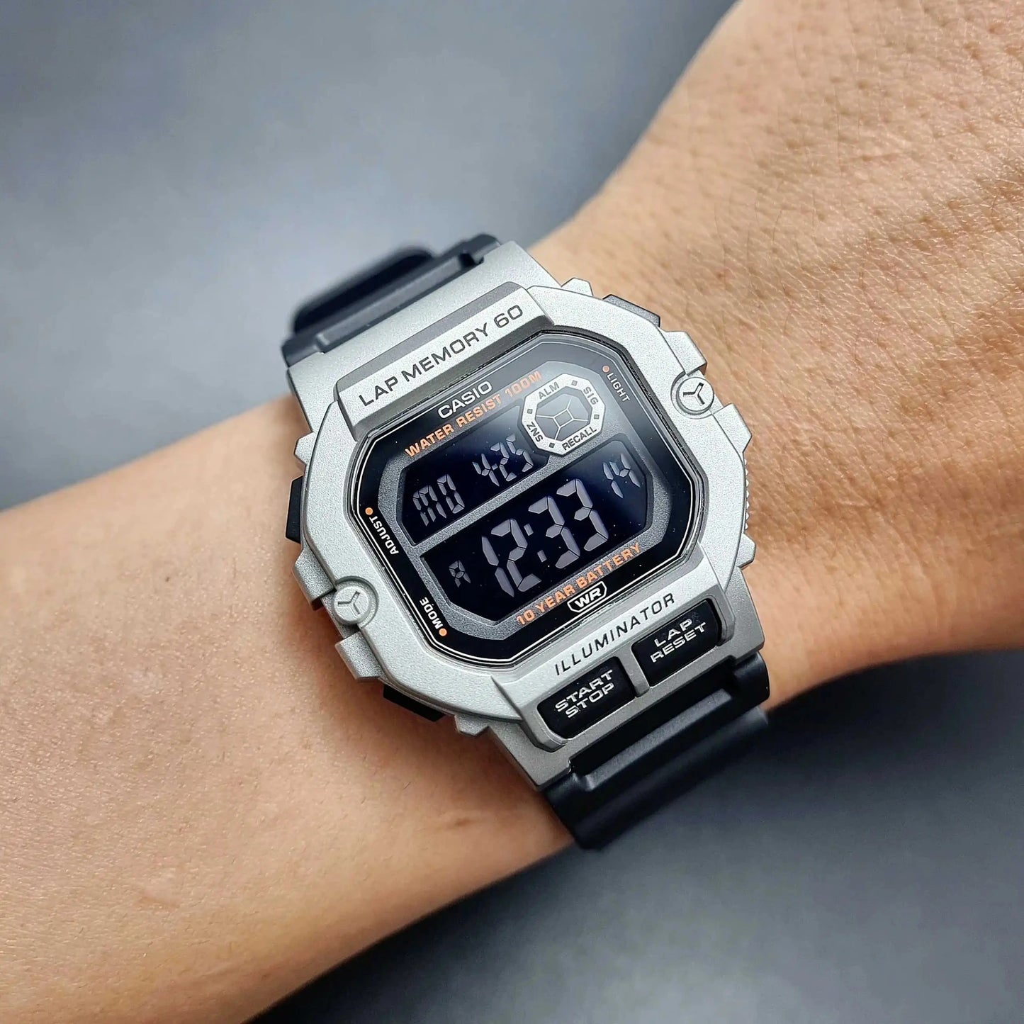 RELOJ CASIO WS-1400H-1B DIGITAL